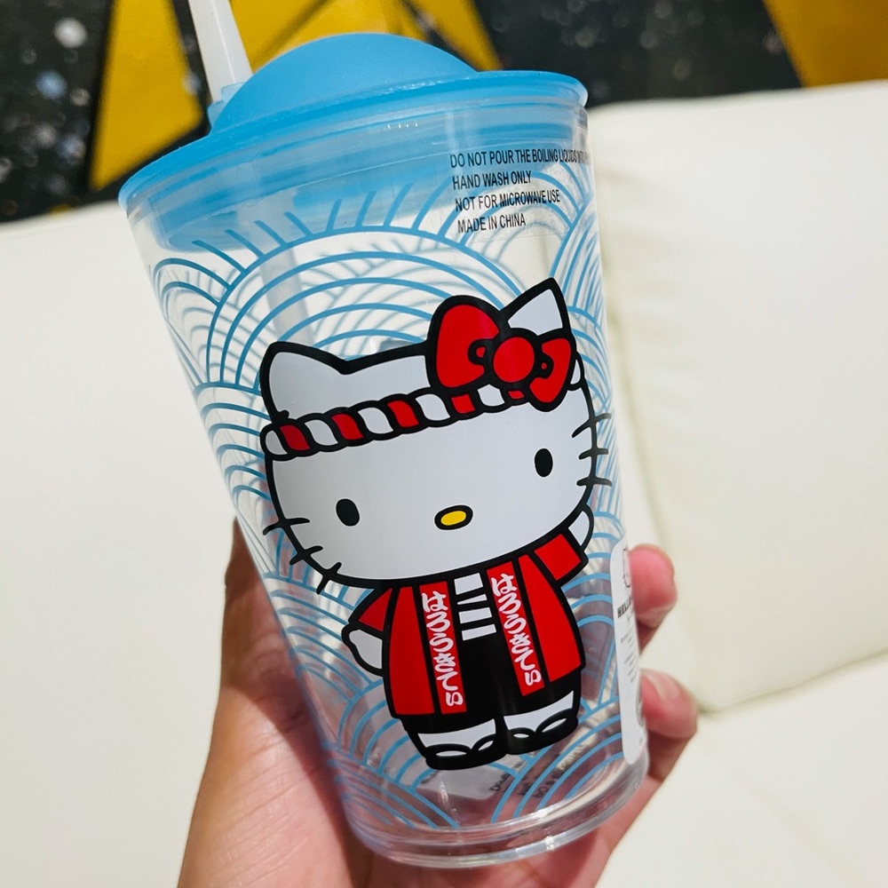 Hellokitty 2 Plastic Cup With Straw - image 6